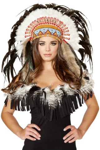 Deluxe Native American Headdress - ONE SIZE