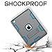 TOPSKY Compatible with iPad 2 Case,iPad 3 Case,iPad 4 Case,iPad 2/3/4 Kids Proof Case,Heavy Duty Shockproof Rugged Kickstand Protective Cover Case for iPad 2nd/3rd/4th Generation Retina(A1416/A1458) Grey Blue