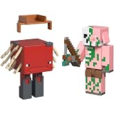 Minecraft Vanilla Action Figure Nether Foes 8.3 cm for Ages 6 and Up
