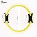 JBM 13 Inch Pilates Ring Fitness Ring, Exercise Yoga Pilates Magic Circle with Dual Grip Handles for Fitness Training