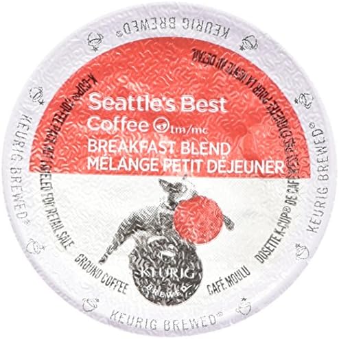 Seattle's Best Coffee Breakfast Blend K-cup 16 Packs