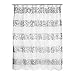Popular Bath Sinatra Sequin Shower Curtain, White, 70x72 Inches