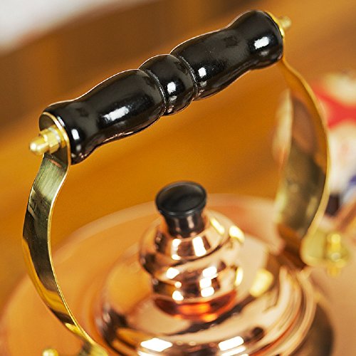 Simplex Kettles Kensington Solid Copper No. 1 Copper Finish 1.9 Quart