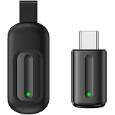 Flylin Universal Mini Smart IR Remote Controller Type-C for iOS Android | Portable &amp; Compact Mobile Phone Infrared Controller Adapter for Using in Control Most Home Appliances, No External Battery