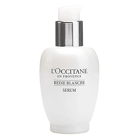 Amazon Com L Occitane Reine Blanche Brightening Serum Enriched With Meadowsweet Flower Extract For A More Luminous Skin Tone 1 Fl Oz Premium Beauty