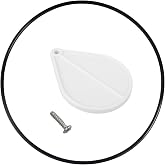 Equalizer Flap fits for Pentair Sta-Rite U-3 Waterway Float Valve Assembly | Skimmer Equalizer Flap with Screw &amp; O-Ring, Compatible with Hayward SP1070FV Skimmer Float Valve, 08650-0079, 542-6200