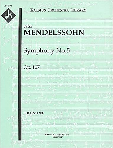Symphony No5 Op107 Full Score A1709