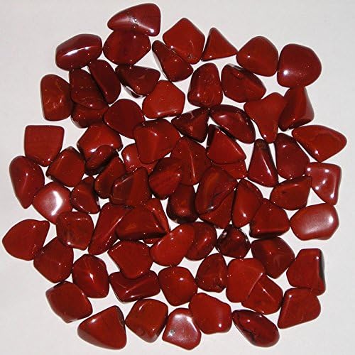 World of Gaia Rocks: Red Jasper Tumbled Stones Small 1/2 Lb Bulk Pk 15-22mm