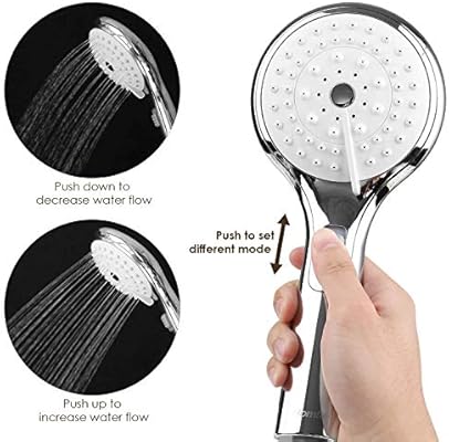 HOMFA Sistema de ducha de Alta presión con Termostato Incorporado ...