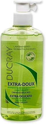 Ducray Extra-Gentle Shampoo 400ml Pump Bottle Gentle Cleansing Daily Use view 1