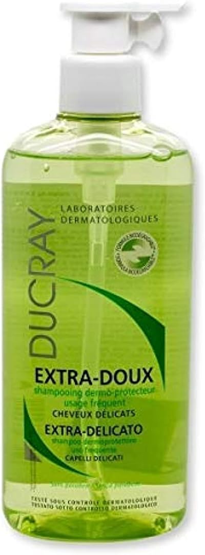 Ducray Extra-Gentle Shampoo 400ml Pump Bottle Gentle Cleansing Daily Use