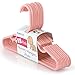 HANGERWORLD Kid's Hangers for Baby Nursery and Children's Closet Clothes Storage (20 Pack, Pink)