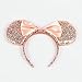 WLFY Mouse Ears Headbands for Women, Mouse Ears for Girls， Supply Adults Women Girls Photo Accessory(Champagne)