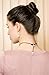 MAIMANI Single Freshwater Pearl Choker Necklace Bead on Black Genuine Leather Adjustable Necklace