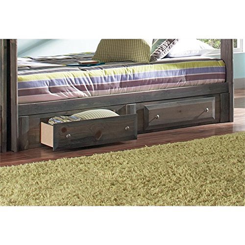 Coaster Home Furnishings Wrangle Hill Under Bed Storage Gun Smoke