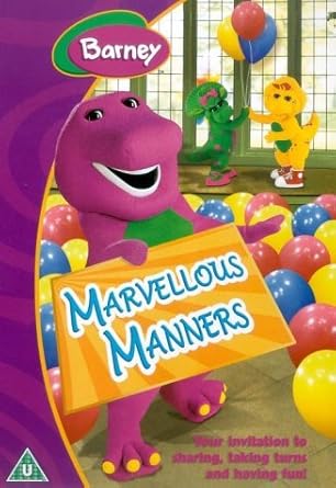 Amazon Com Hit Entertainment Barney Marvellous Manners Dvd