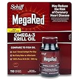 MegaRed Omega-3 Krill Oil 300 mg (Mega Red), 110 Softgels, Schiff