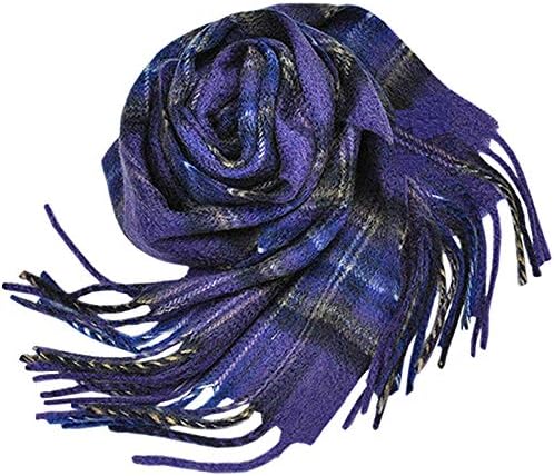 [ロキャロン] Lochcarron of scotland 英国スコットランド製 マフラー カシミヤ100% タータンチェック