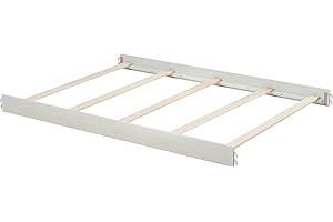 Soho Baby Ellison Crib to Full-Size Bed Conversion Kit, Rustic White, GreenGuard Gold Certified