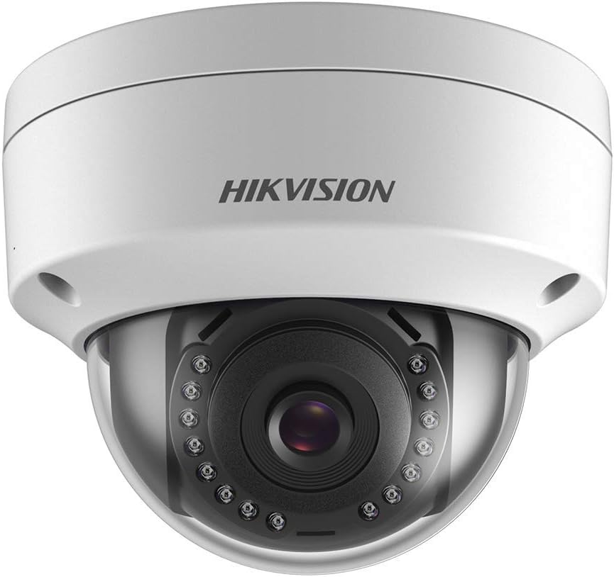 DS-1121-I Onvif Outdoor Indoor PoE IP Vandal Dome Camera H.264 2-Axis, 2.8mm Lens Wide Angle, IP66 Outdoor Rated, 2-Axis, International Original English Version, Hikvision Compatible