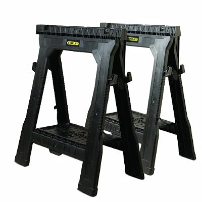 Stanley 060864R Folding Sawhorse (2-Pack)