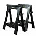 Stanley 060864R Folding Sawhorse Twin Pack
