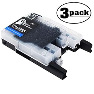 3 Replacement Brother LC75BK XL Black Ink Cartridge ...
