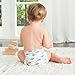 aden + anais Disposable Diapers, Hypoallergenic, Chemical-Free, Sensitive Skin Safe, Super Absorbent Leak Protection, Ultra Soft, Premium Quality, Noah, 5 Pack, 120 Count, Size 5