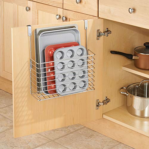 iDesign Classico Metal Over the Kitchen Bakeware Organizer
