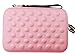 AZ-Cover 7-Inch Tablet Semi-Rigid EVA Bubble Foam Case (Baby Pink) with Wrist Strap for Ogima Kid Pad 7 Inch Android Tablet Touch Kids Tablet + One Capacitive Stylus Pen