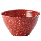 Rachael Ray 56603 Melamine Garbage Bowl, Red