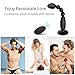 Vibrating Anal Beads Vibrator Prostate Massager - Adorime Waterproof G-spot Vibrators Anal Butt Plugs with 10 Modes and Hands-Free Suction Cup, Sex Toys for Men Women and Couples.