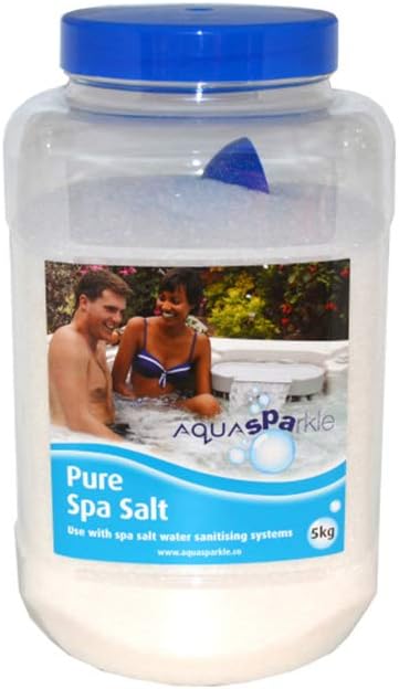 AQUASPARKLE Pure Spa Salt 5kg for Spa Salt Water Sanitiser