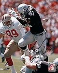 Napoleon McCallum Signed 8X10 Photo Autograph Raiders vs. 49ers Auto w/COA