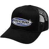 Volcom Men's Mesh Trucker Hat - Adjustable Snapback Cap, Breathable Structured Front Panel