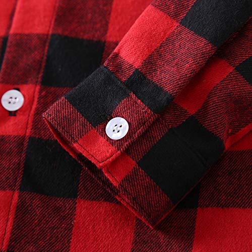 6 Yinggeli+Little+Sleeve+Button+Flannel