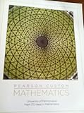 Paperback Pearson Custom Mathematics University of Pennsylvania Math 170 - Ideas in Math Book