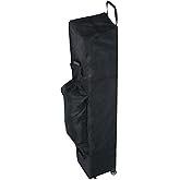 AIWFL Wheel Canopy Bag Replacement 11.8 x 11.8 x 63 Inch Balck Waterproof Pop Up Tent Canopy Roller Bag for Outdoor, 1680D Instant Canopy Storage Bag with 3 Handles