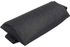 Ostlttyn Zero Gravity Chair Pillow Replacement, Black, 14.3x6.7x2.3 inches, Foam Fill, Modern Style, Head Support, Comfortable & Durable, Breathable Fabric, Removable Cover