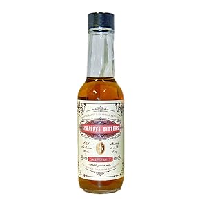 Scrappy's Bitters - Grapefruit, 5 ounces - Organic Ingredients, Finest Herbs an Zests, No Extracts, Artificial Flavors, Chemicals or Dyes. Made in the USA