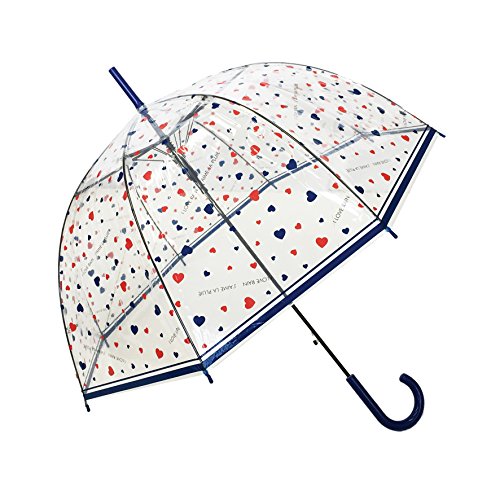 Smati stick birdcage clear umbrella dome transparent - …