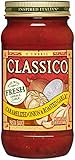Classico Caramelized Onion and Roasted Garlic Tomato Sauce, 24 Ounce