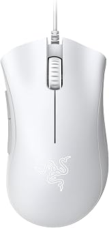 Razer DeathAdder Essential 2021 Wired Gaming Mouse 6400 DPI White