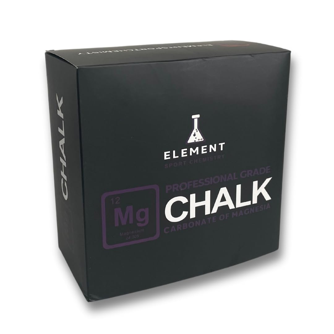 ELEMENT Gym Chalk Blocks (8) Weightlifting Chalk, Gymnastics Chalk, Climbing Chalk