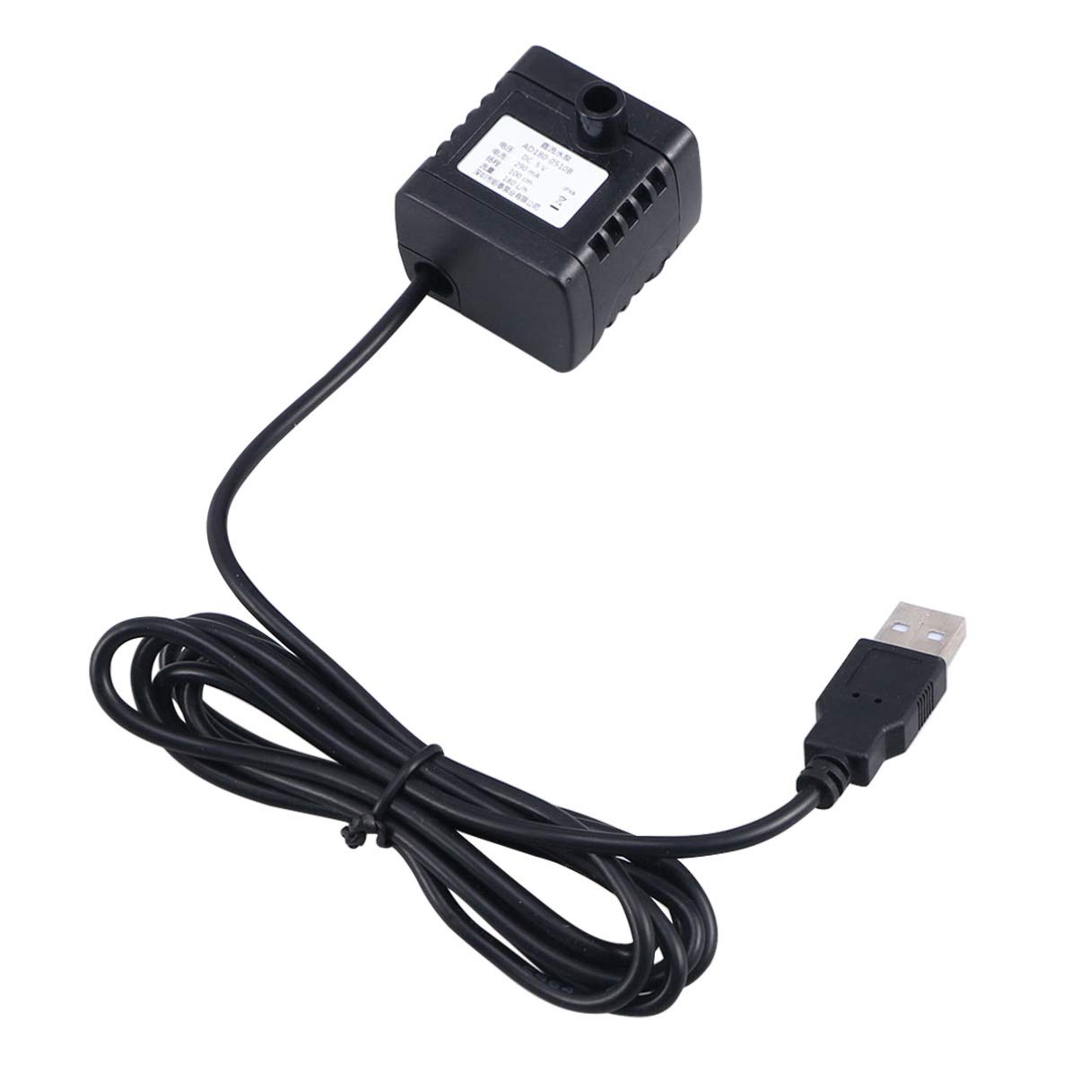 Balacoo Pet Water Fountain Replacement Pump - Extremely Quiet and Long Life Span Submersible Water Pump with USB Power Cord for Dogs Cats Fountains,Fish Tank & Pond