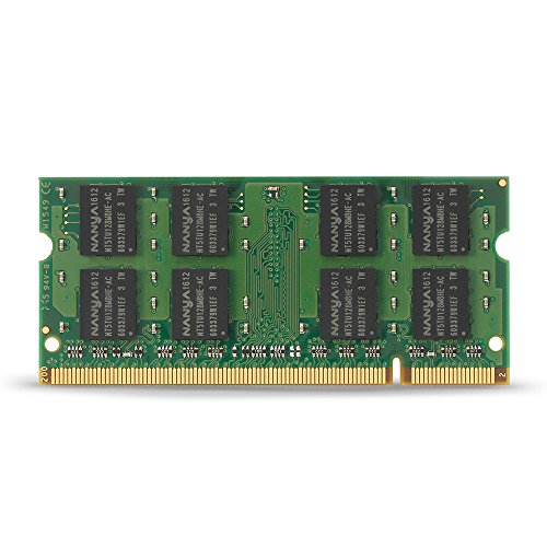 Kingston 4 GB DDR2 SDRAM Memory Modules 4 GB (2 x 2 GB) 667MHz DDR2667/PC25400 DDR2 SDRAM 200pin KTA-MB667K2/4G