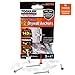 TOGGLER Toggle TB Residential Drywall Anchor with Screws, Polypropylene, Made in US, 3/8" to 1/2" Grip Range, For #6 to #14 Fastener Sizes (Pack of 5) primary