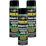 DEI 3 Pack Sound Deadening Boom Mat Spray On Enhance Audio Eliminate Road Noise