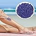 Hair Removal Hard Wax Beans - Mabox Painless Waxing Ideal for Removal of Bikini and Body Hair on All Skin Types - Easy Depilatory & No Strips Required (Purple)