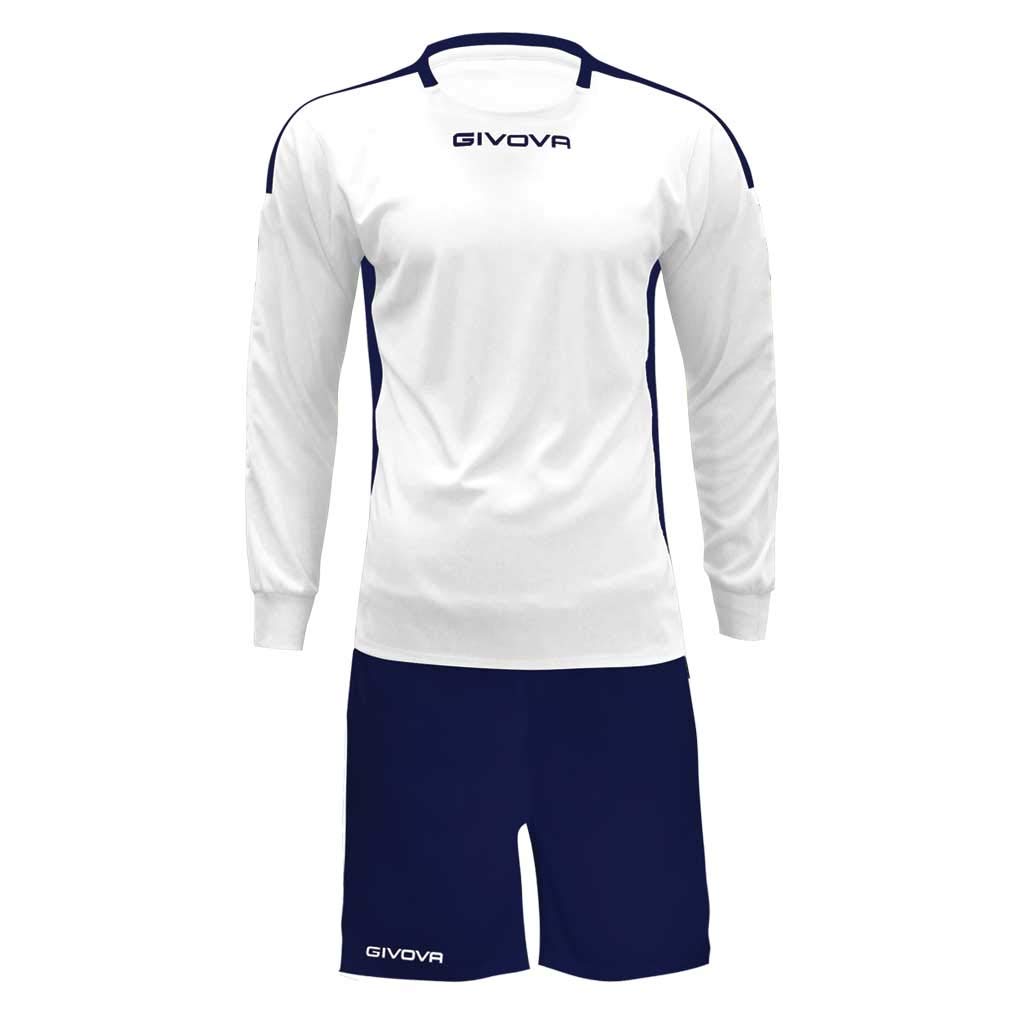 givova KITC64, unisex_adult, KITC63, Bianco-Blu, XXS